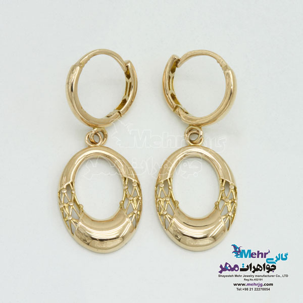 نیم ست طلا - طرح هندسی