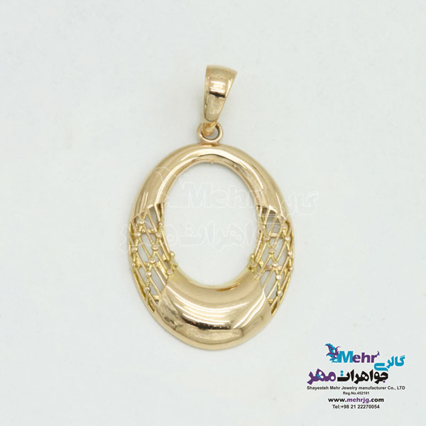 نیم ست طلا - طرح هندسی