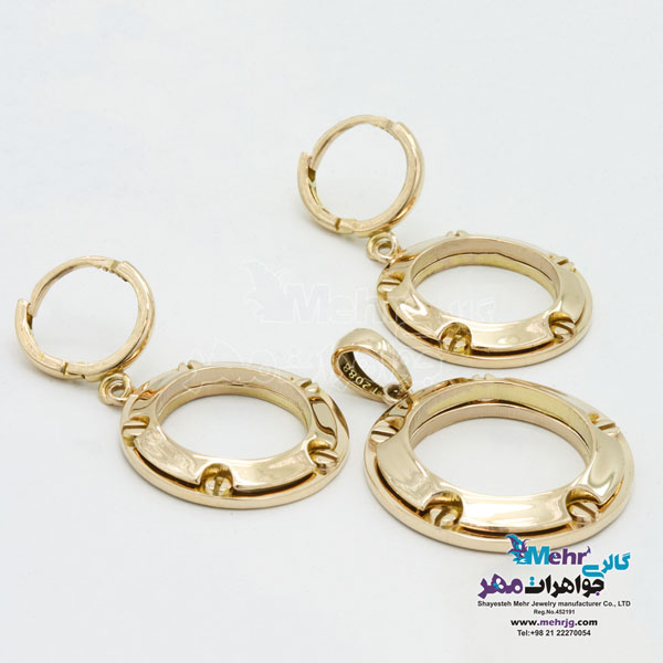 نیم ست طلا - طرح کارتیه لاو