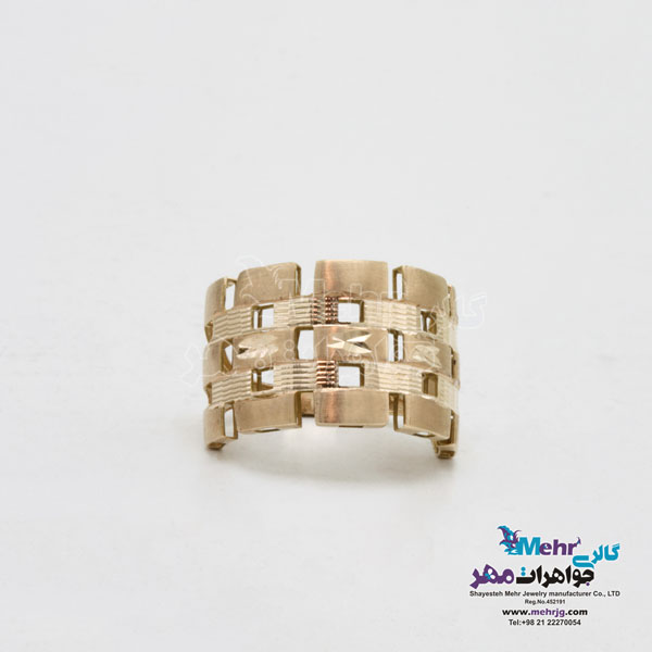 انگشتر طلا - طرح رولکس