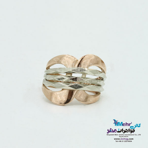 انگشتر طلا - طرح تراش