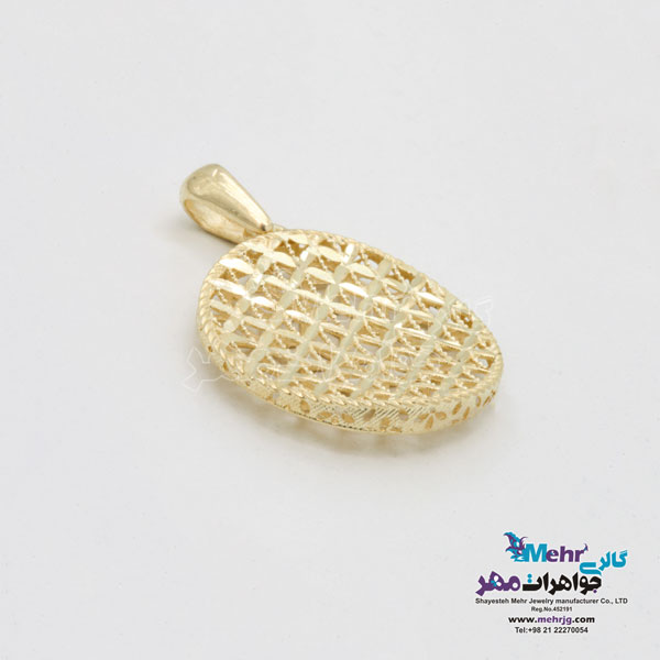 آویز طلا - طرح تراش