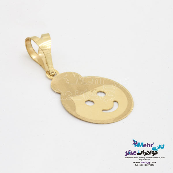 آویز طلا - طرح کودک