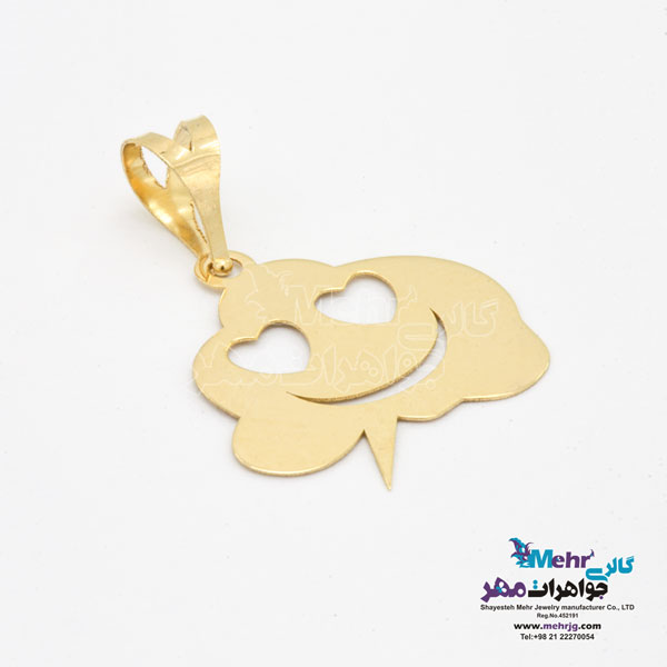 آویز طلا - طرح کودک