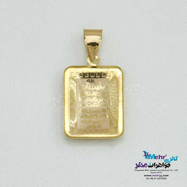 آویز طلا - طرح وانیکاد