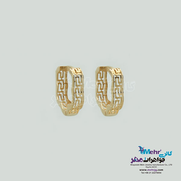 گوشواره طلا - طرح ورساچه
