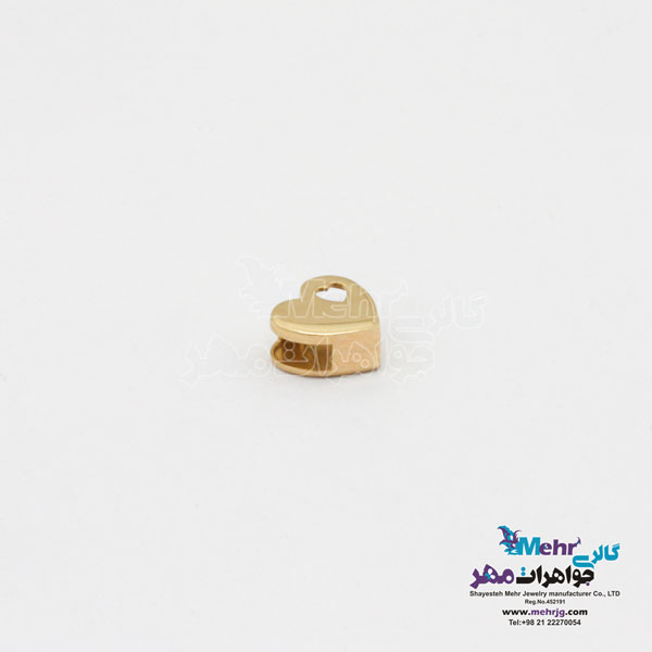 آویز طلا - طرح قلب