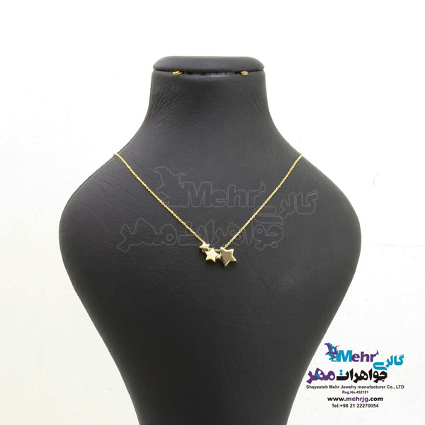 گردنبند طلا - طرح ستاره