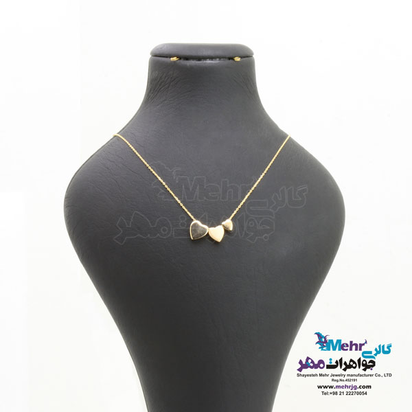 گردنبند طلا - طرح قلب