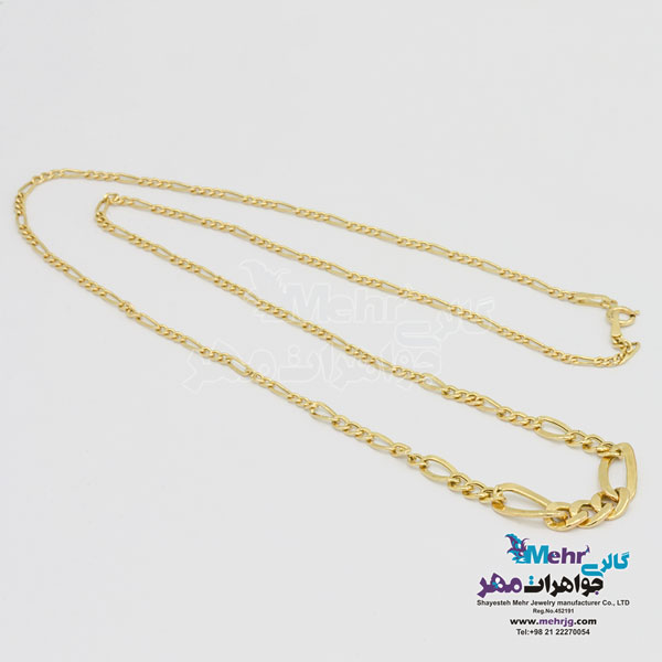 گردنبند طلا - طرح فیگارو کنیک