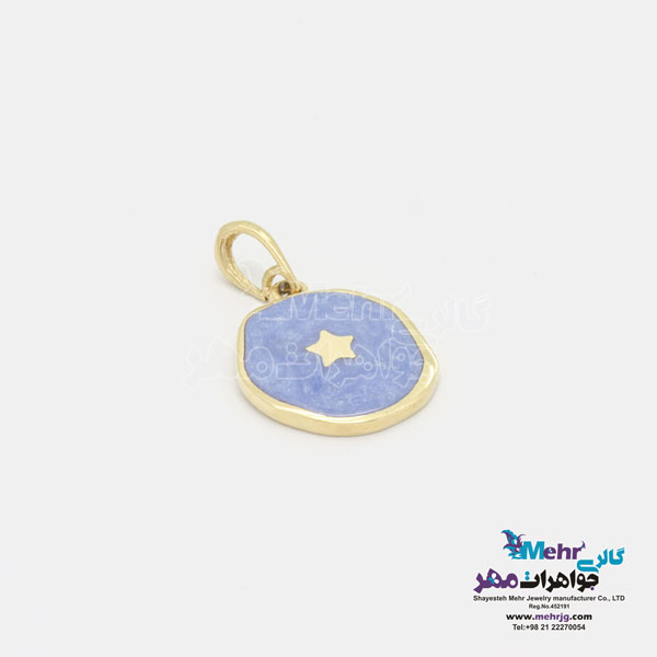 آویز طلا - طرح ستاره