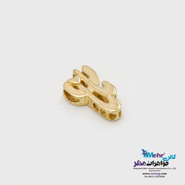 آویز طلا - طرح مادر
