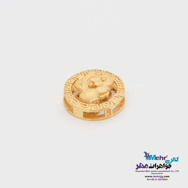 آویز طلا - طرح ماه تولد بهمن
