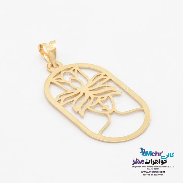 آویز طلا - طرح رخ