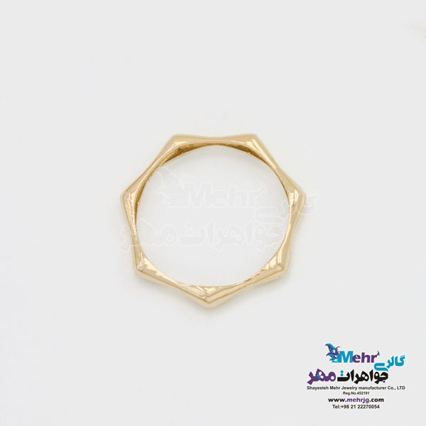 انگشتر طلا - طرح رینگ