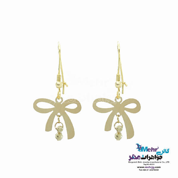 نیم ست طلا - طرح پاپیون