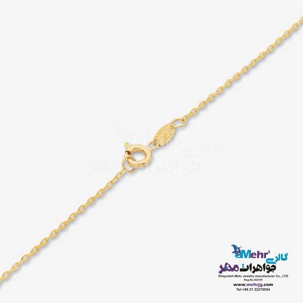 گردنبند طلا - طرح ونکلیف