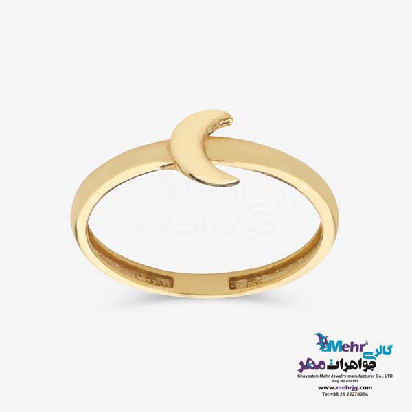 نیم ست طلا - طرح ماه