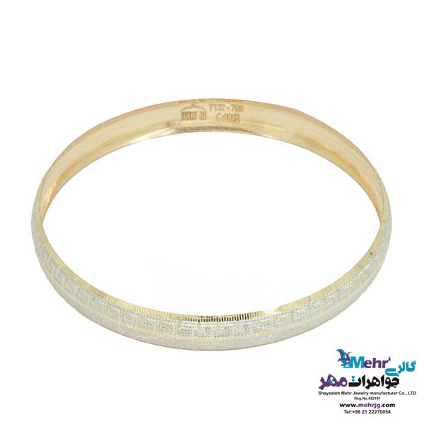 النگو طلا دست اول کم اجرت - طرح تراش سایز 3