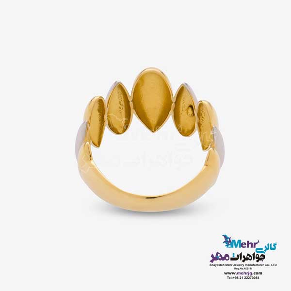 انگشتر طلا - طرح اشک