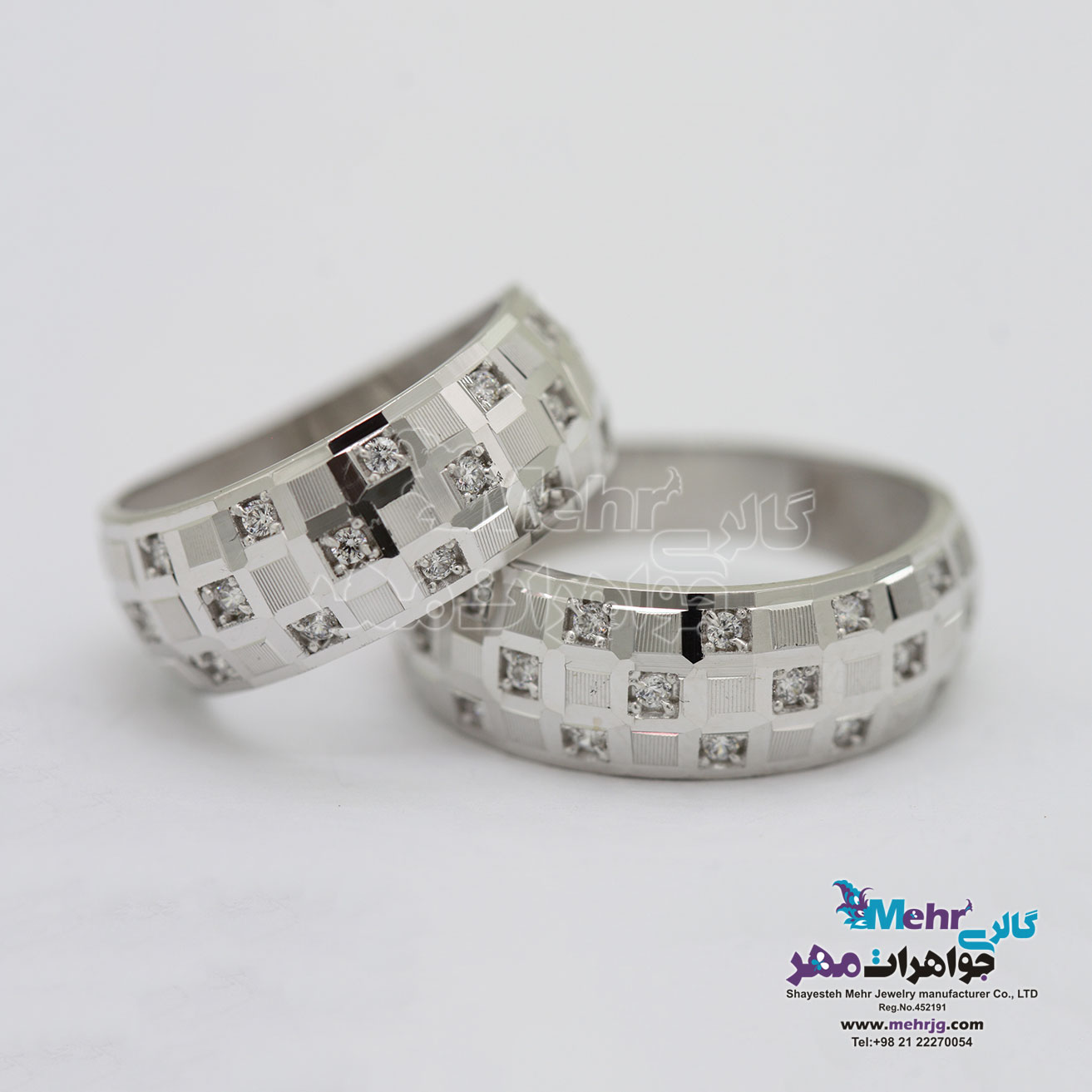 حلقه ست طلا - طرح رینگ