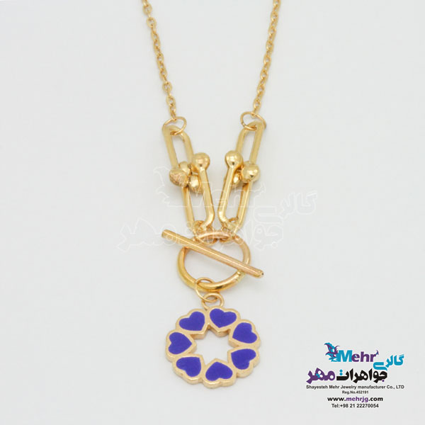 گردنبند طلا - طرح قلب
