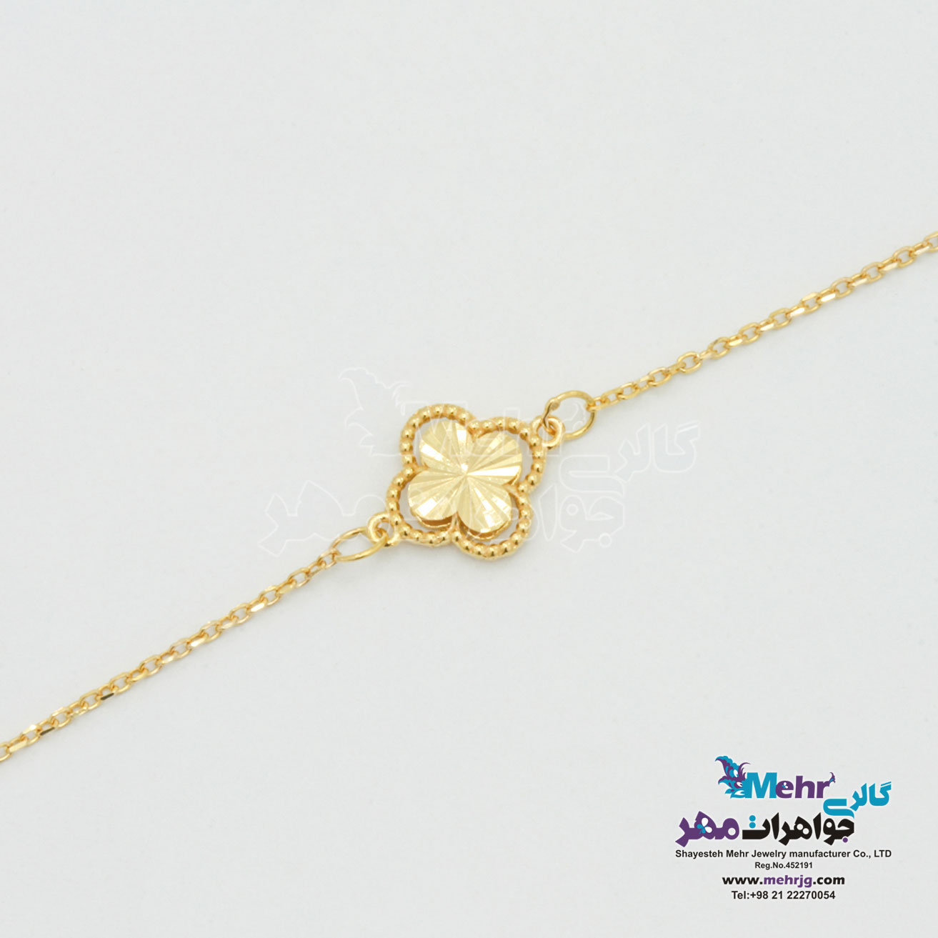 دستبند طلا - طرح ونکلیف