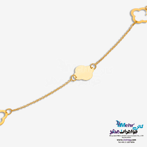 گردنبند طلا - طرح ونکلیف