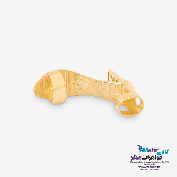 آویز طلا - طرح کفش