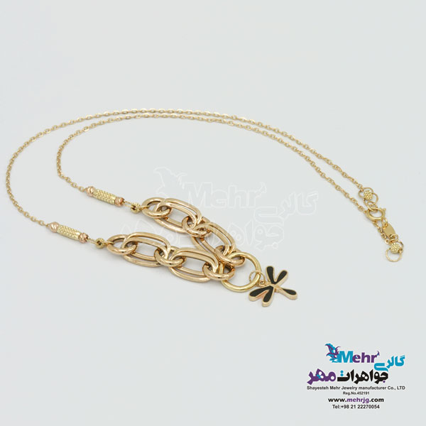 گردنبند طلا - طرح سنجاقک