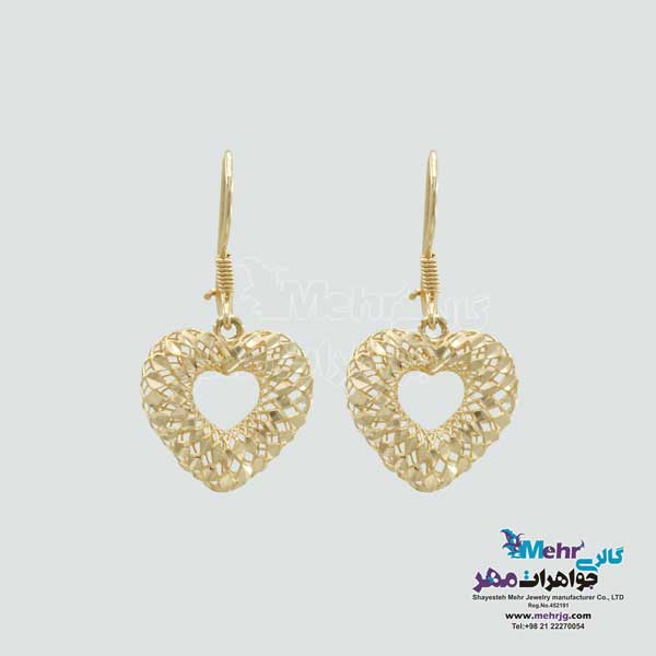 نیم ست طلا - طرح قلب