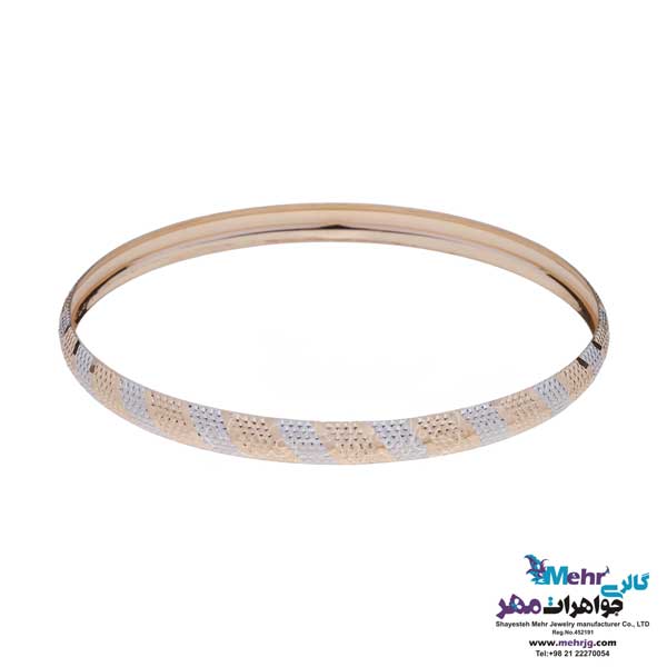النگو طلا دست اول کم اجرت - طرح تراش سایز 2