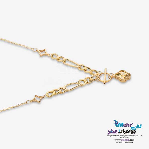 گردنبند طلا - طرح ونکلیف