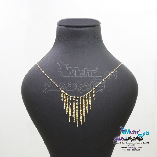 گردنبند طلا - طرح استار