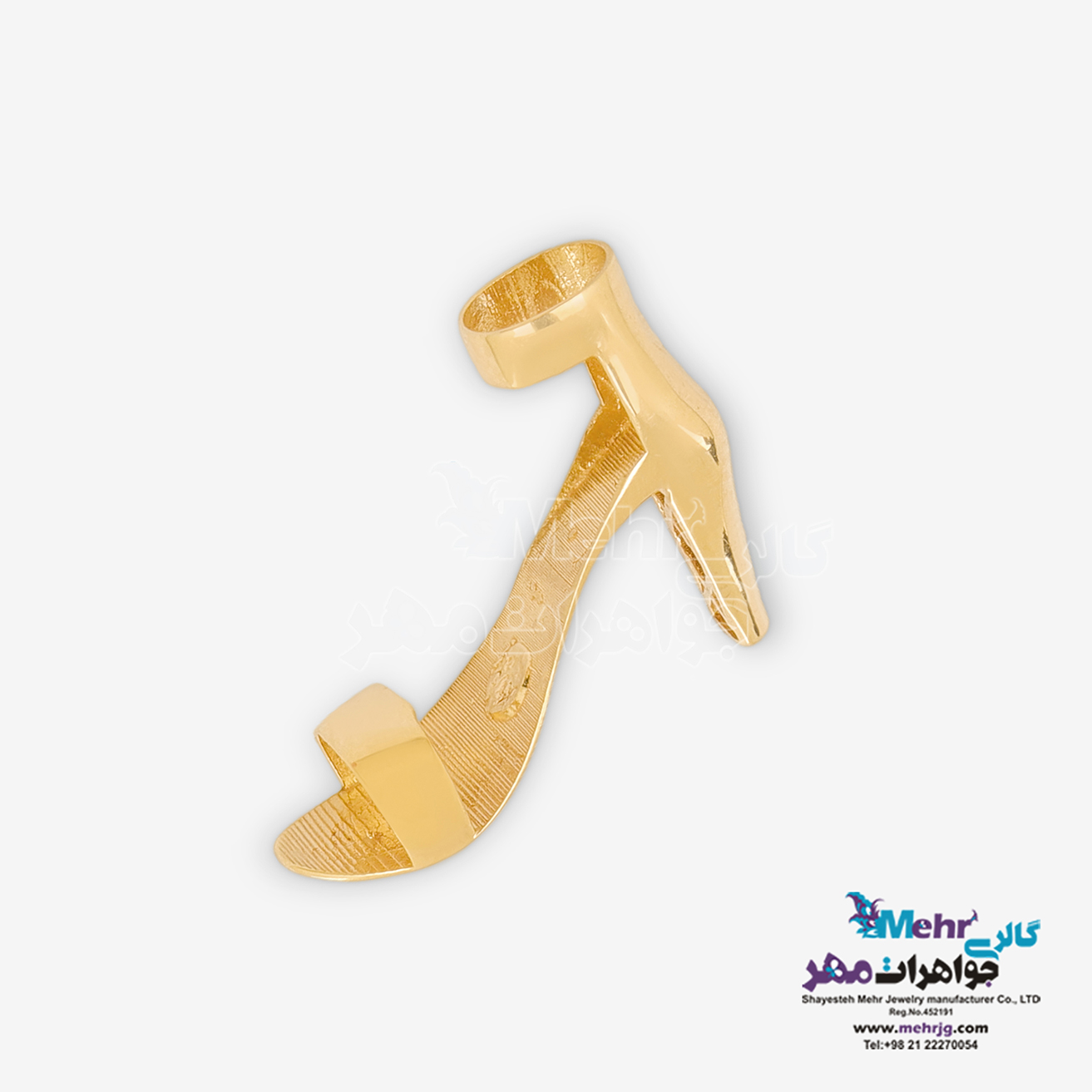 آویز طلا - طرح کفش