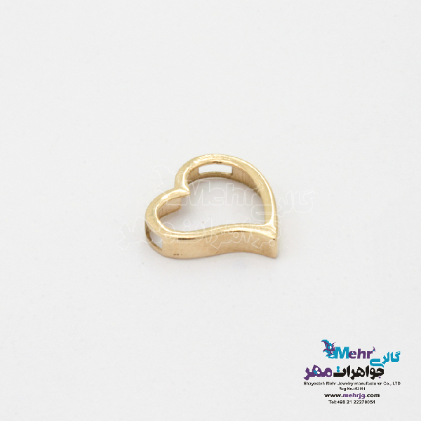 آویز طلا - طرح قلب