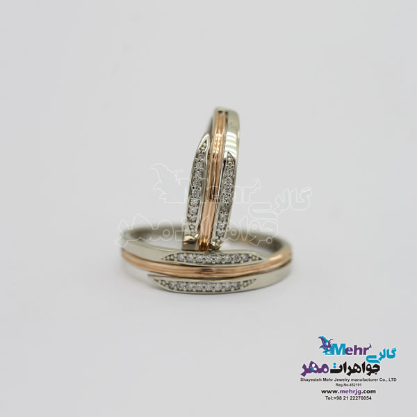 حلقه ست طلا - طرح رینگ