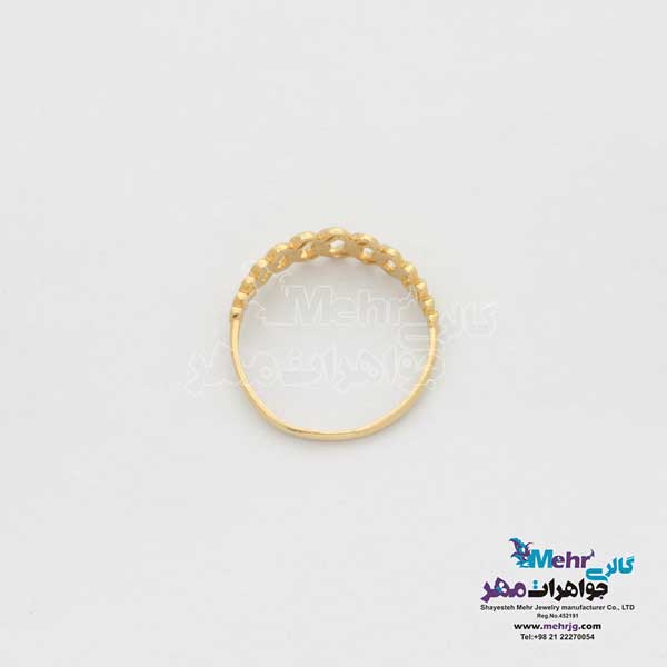 انگشتر طلا - طرح کارتیه