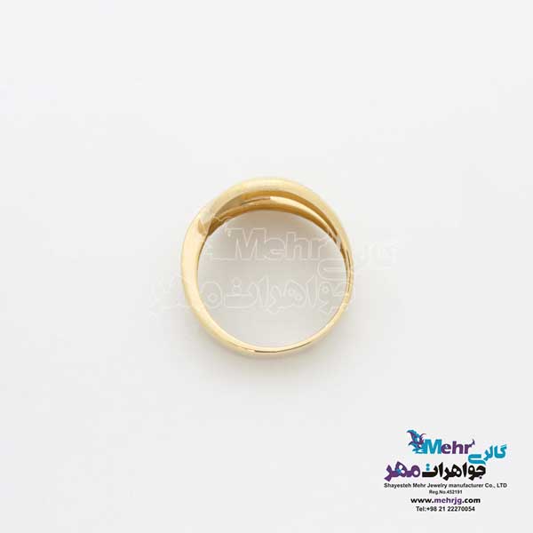 انگشتر طلا - طرح هرمس