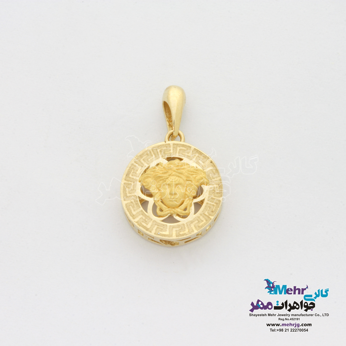 آویز طلا - طرح ورساچه