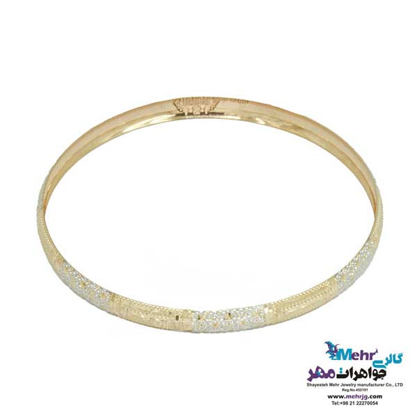 النگو طلا دست اول کم اجرت - طرح تراش سایز 3
