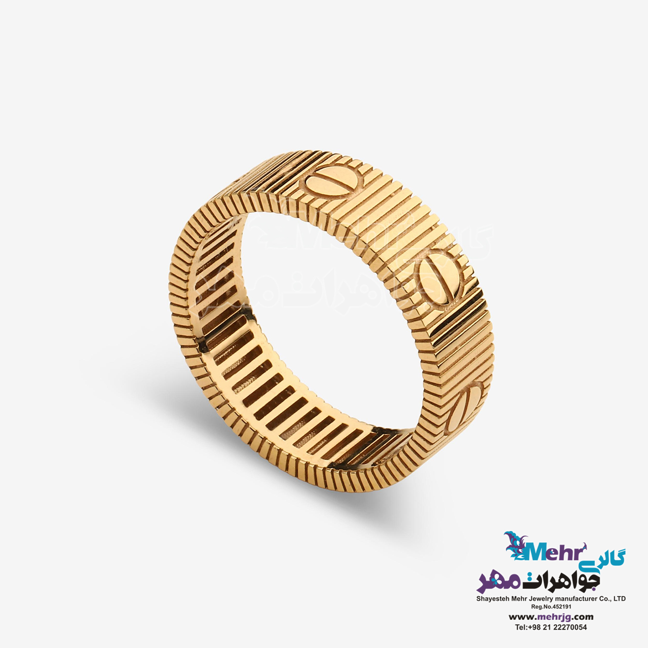 انگشتر طلا - طرح کارتیه لاو آنلیمیتد