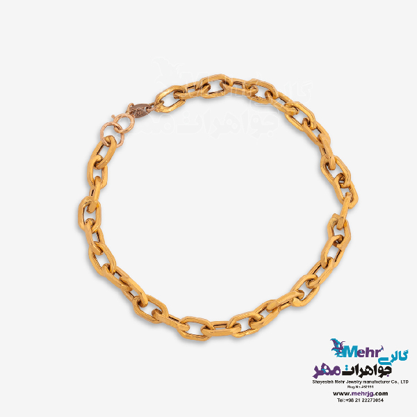 دستبند طلا - طرح هرمس