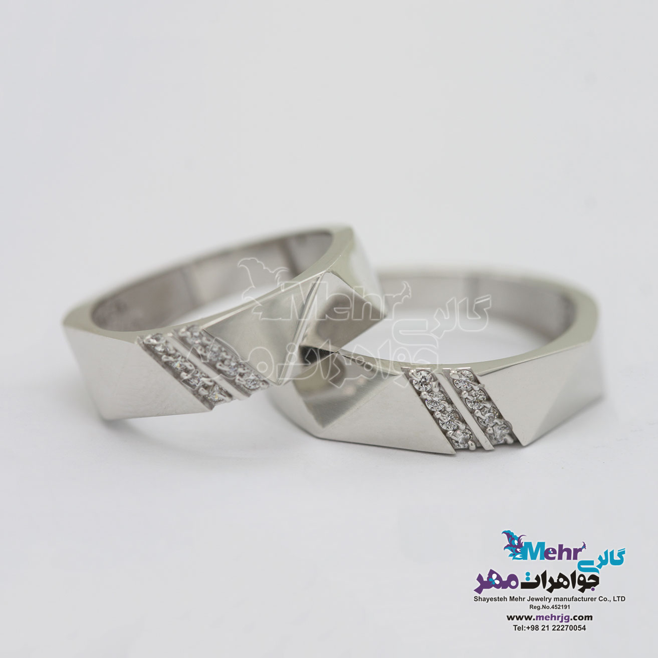 حلقه ست طلا - طرح رینگ