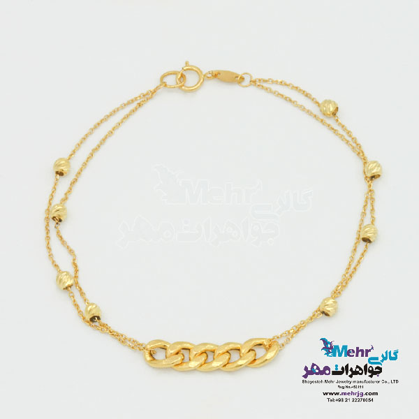 دستبند طلا - طرح کارتیه
