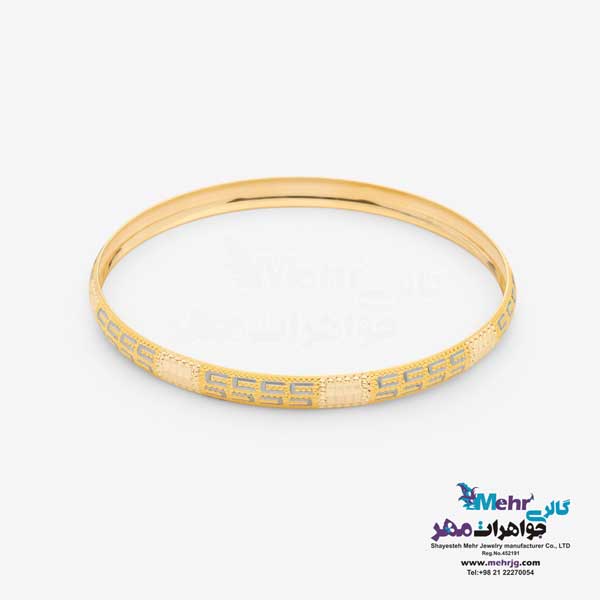 النگو طلا دست اول کم اجرت - طرح تراش سایز 2