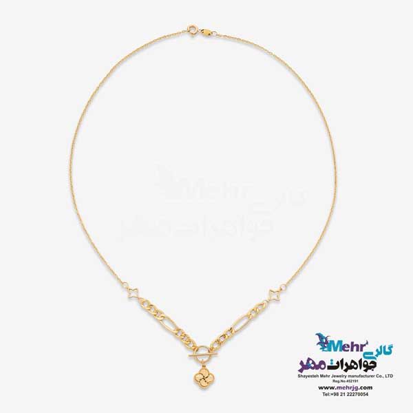 گردنبند طلا - طرح ونکلیف