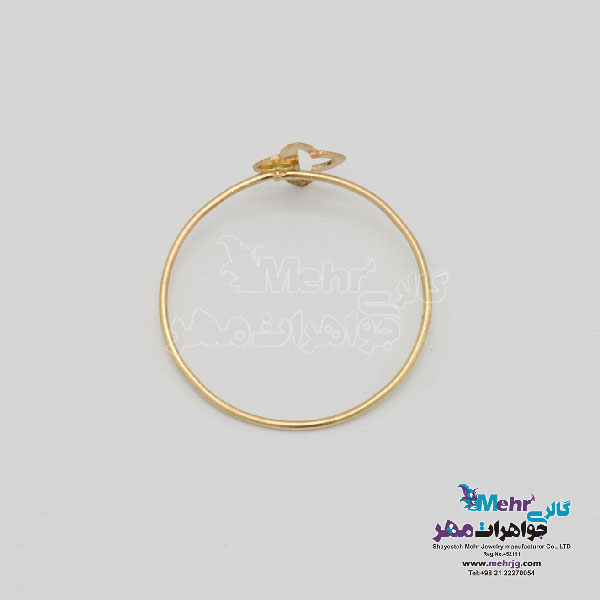 انگشتر طلا - طرح ربرتو