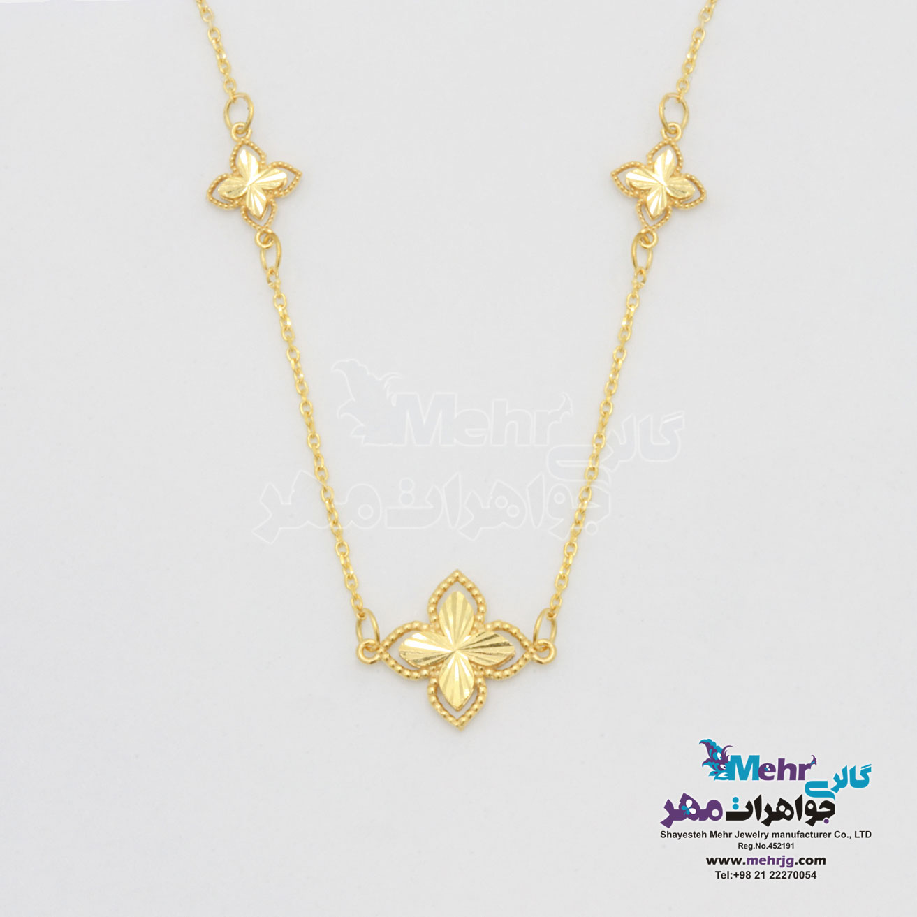 گردنبند طلا - طرح روبرتو