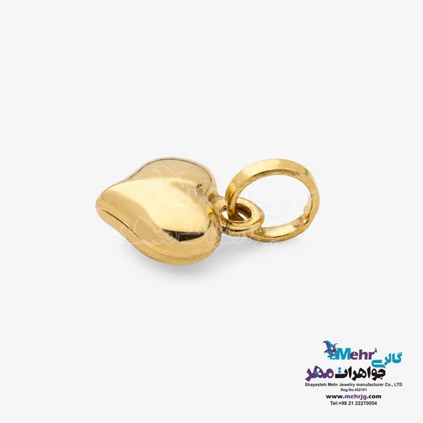 آویز طلا - طرح قلب
